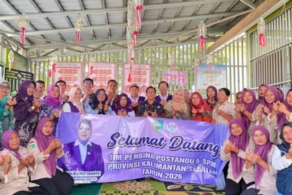 Pembinaan di Tanah Laut, TP Posyandu Kalsel Dorong Pelayanan Enam SPM