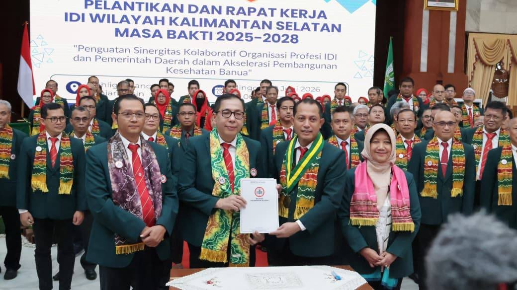 Pemprov Kalsel Ajak IDI Perkuat Layanan Kesehatan Berkualitas dan Merata