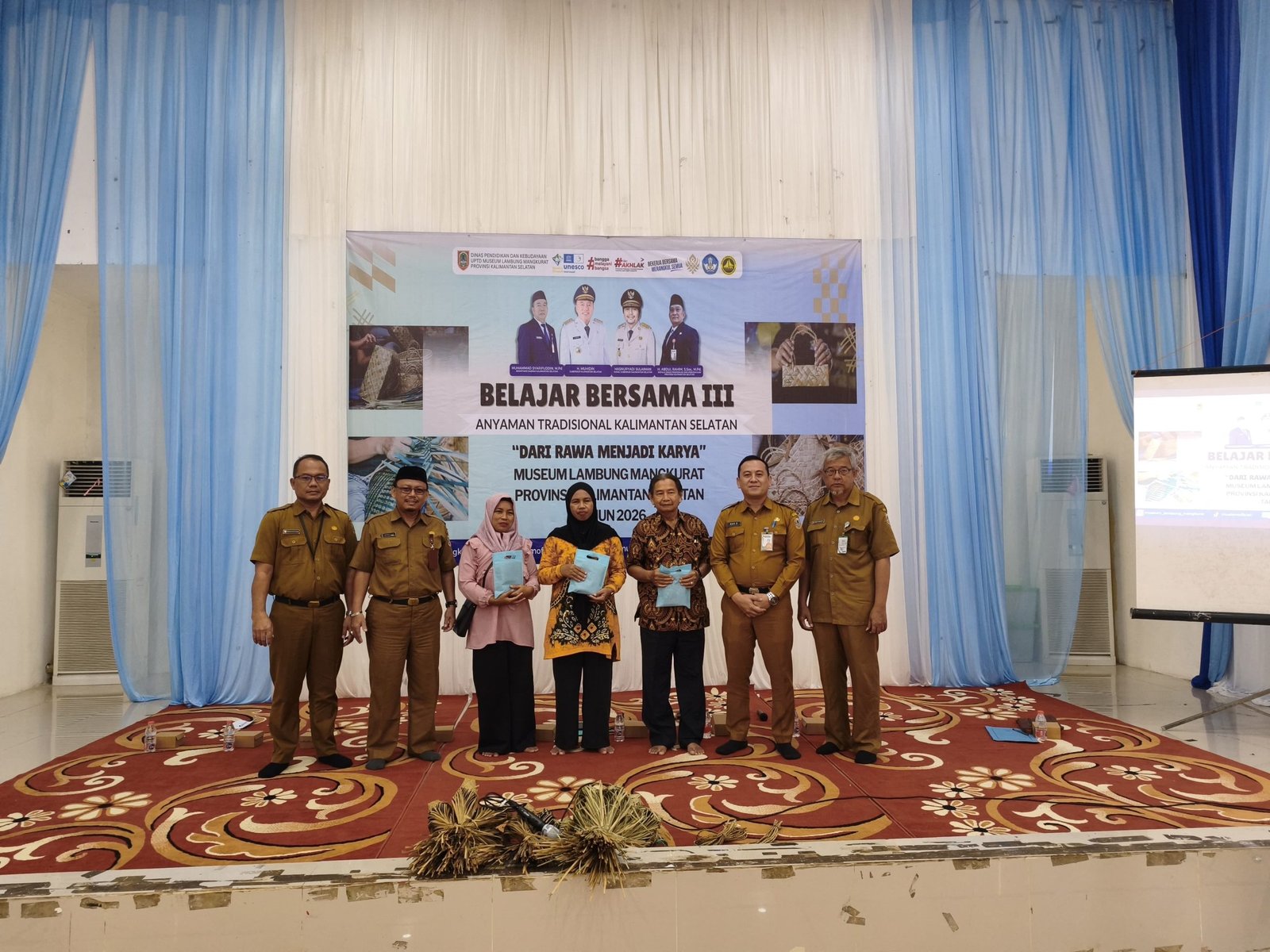 Dari Rawa Menjadi Karya, Museum Lambung Mangkurat Lestarikan Tradisi Purun