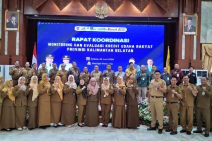 Pemprov Kalsel Perkuat Sinergi Penyaluran KUR untuk Dorong UMKM Naik Kelas