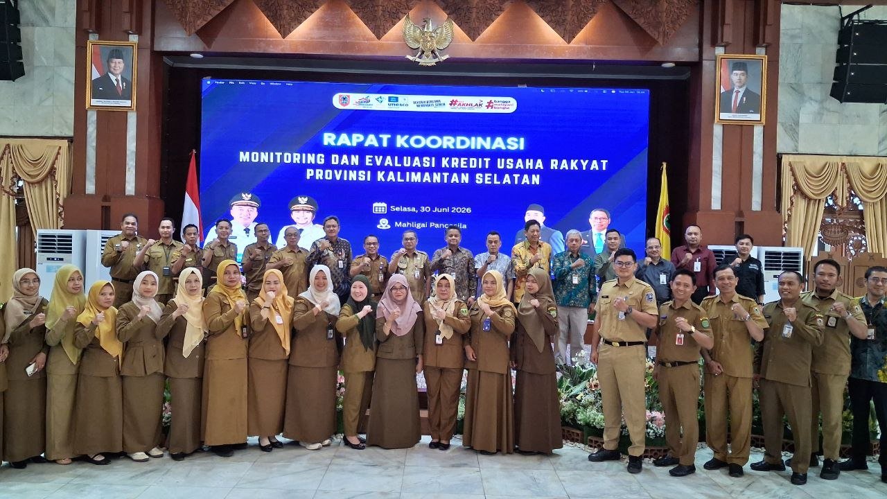 Pemprov Kalsel Perkuat Sinergi Penyaluran KUR untuk Dorong UMKM Naik Kelas