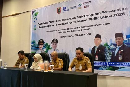PUPR Kalsel Dorong Komitmen Daerah Wujudkan Target Sanitasi Nasional