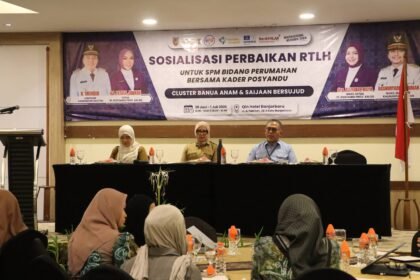 Transformasi Posyandu 6 SPM, Disperkim Kalsel Perkuat Peran Kader dalam Penanganan RTLH