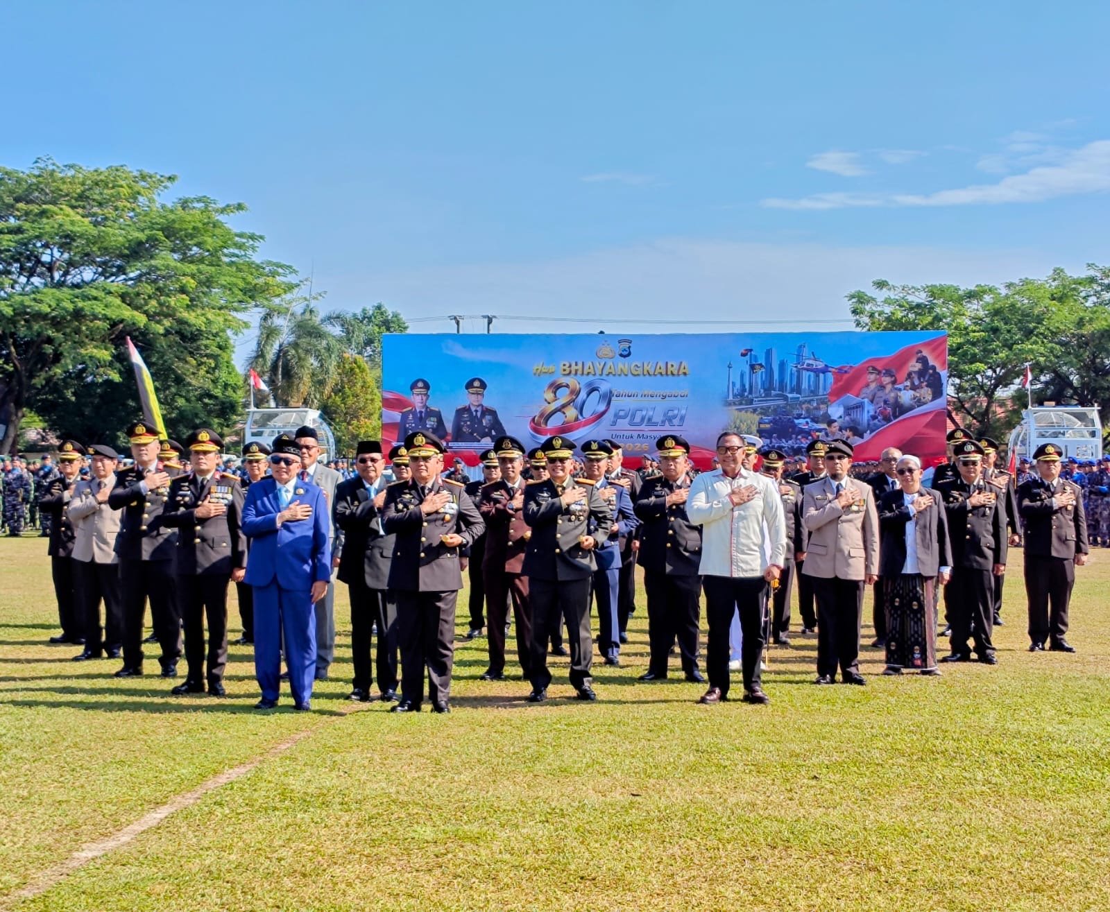Hari Bhayangkara ke-80, Gubernur Kalsel Tegaskan Sinergi Pemprov dan Polri Jaga Keamanan Daerah
