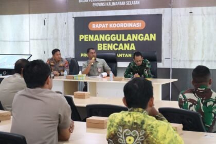BPBD Kalsel Matangkan Apel dan Simulasi Karhutla, Perkuat Kesiapsiagaan Meski Belum Tetapkan Status Siaga