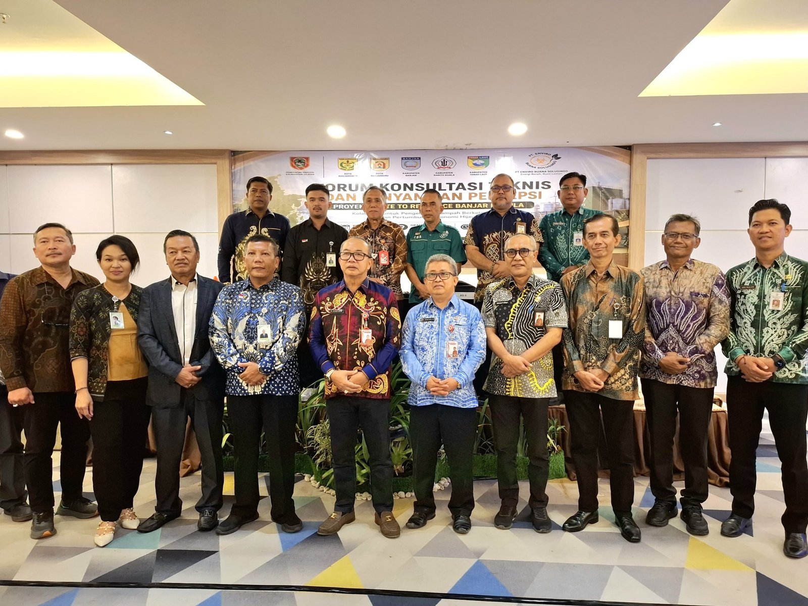 Sekdaprov Kalsel Dorong Penyamaan Persepsi Pengembangan Proyek Banjarbakula Waste to Resource