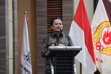 Hasnuryadi Sulaiman Terpilih Aklamasi Pimpin KONI Kalsel, Bidik PON Masuk 10 Besar