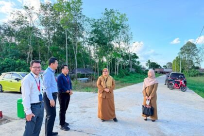 Disperkim Kalsel Dampingi Kunjungan Kementerian PKP Tinjau Program Rumah MBR Berbasis CSR