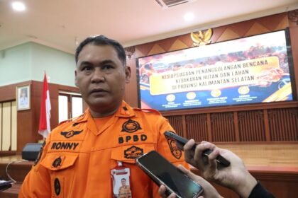 BPBD Kalsel Modifikasi Motor Trail untuk Percepat Penanganan Karhutla di Lahan Gambut