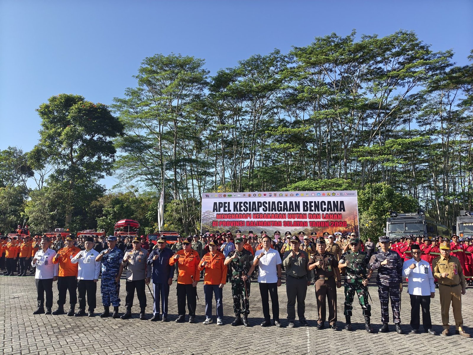 Dinsos Kalsel Siagakan Personel, Peralatan dan Logistik Hadapi Ancaman Karhutla