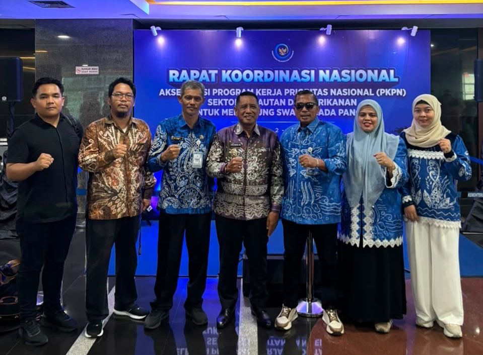 Di Rakornas PKPN, Pemprov Kalsel Perkuat Komitmen Dukung Program Prioritas Nasional Sektor Kelautan dan Perikanan
