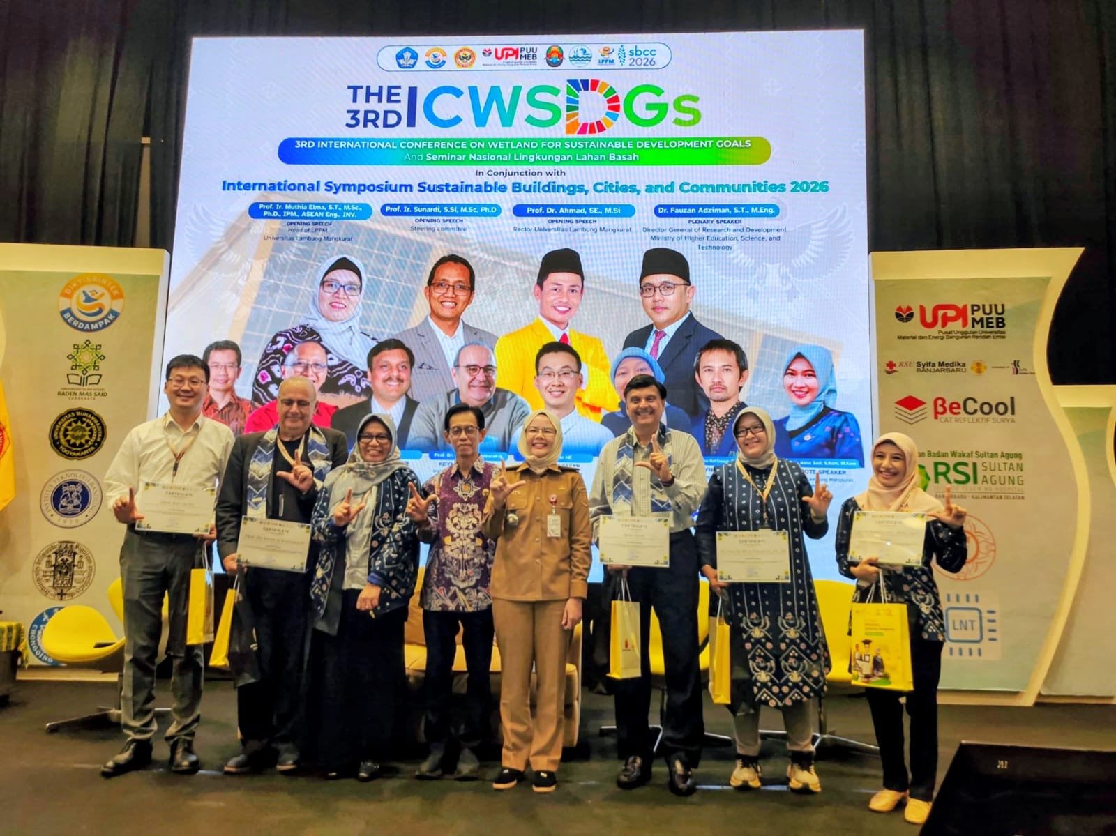 Pemprov Kalsel Apresiasi Simposium Bangunan Berkelanjutan untuk Wilayah Lahan Basah