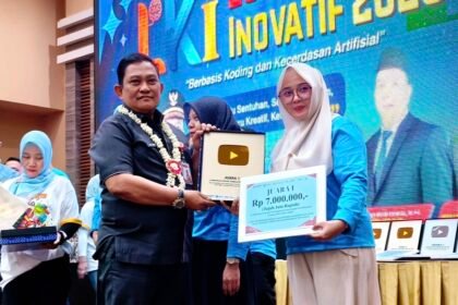 Guru SMAN 1 Danau Panggang Raih Juara 1 Lomba Karya Inovatif BTIKP Kalsel 2026