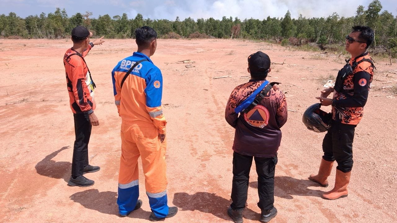 Koordinator TRC BPBD Kalsel Pastikan Lokasi Karhutla Lama Padam, Temukan Titik Asap Baru di Pengayuan