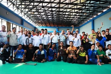 Tinjau Pemusatan Latihan Atlet NPCI, Sekda Kalsel Siap Tindak Lanjuti Dukungan Pembinaan Atlet Disabilitas