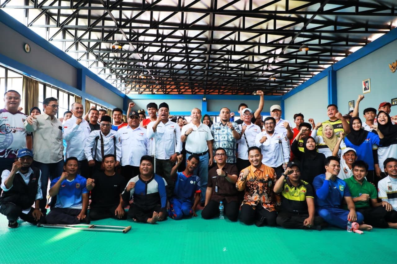 Tinjau Pemusatan Latihan Atlet NPCI, Sekda Kalsel Siap Tindak Lanjuti Dukungan Pembinaan Atlet Disabilitas