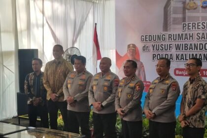 Perkuat Layanan Kesehatan, Kapusdokkes Polri Resmikan RS Bhayangkara Banjarbaru