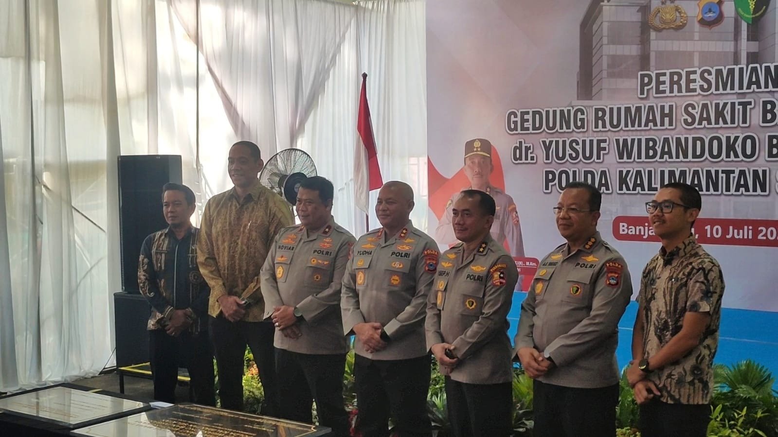Perkuat Layanan Kesehatan, Kapusdokkes Polri Resmikan RS Bhayangkara Banjarbaru