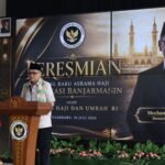 Resmikan Gedung Asrama Haji Kelas I Banjarmasin, Menteri Haji Dorong Optimalisasi Aset untuk Tingkatkan Layanan dan Penerimaan Negara