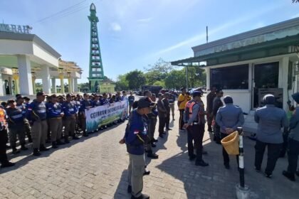 260 Personel Gabungan Ikuti Gerakan Indonesia ASRI di Masjid Agung Al-Munawwarah Banjarbaru