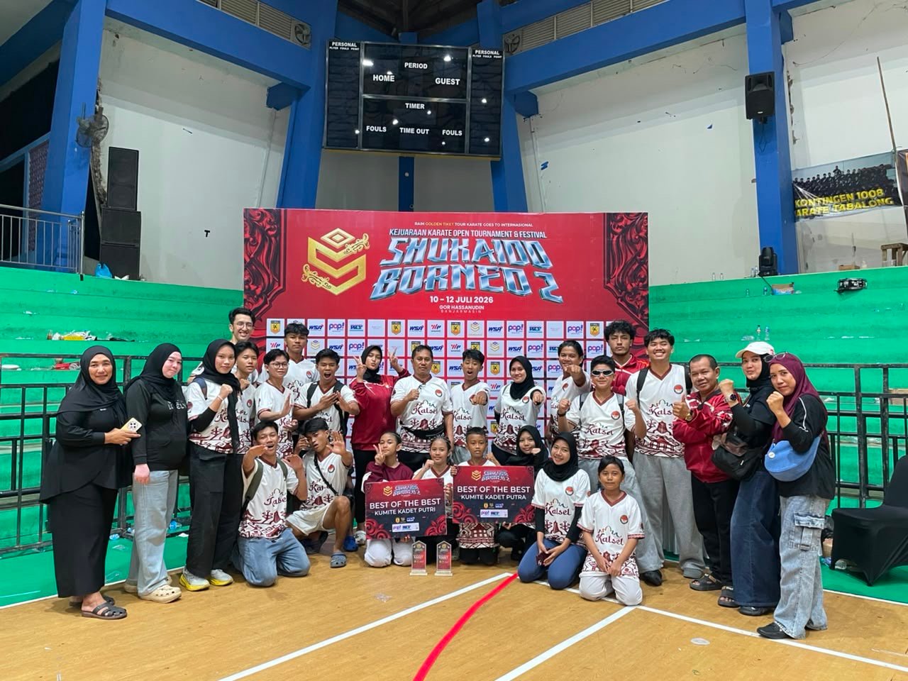 Shokaido South Borneo Kalsel Raih 17 Medali, Langsung Tembus Empat Besar di Shukaido Borneo 2