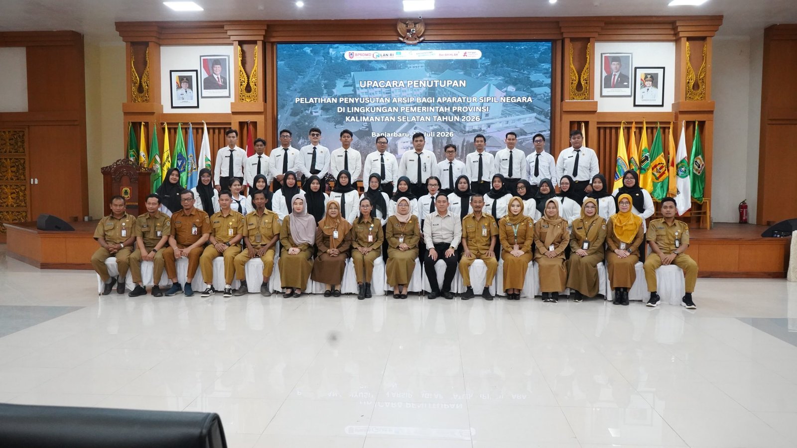 BPSDMD Kalsel Tutup Pelatihan Penyusutan Arsip 2026, Cetak ASN Penggerak Tata Kelola Kearsipan yang Akuntabel
