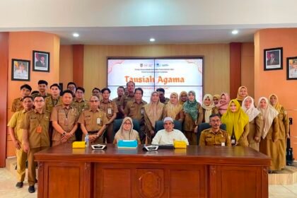 Bangun Karakter ASN Berakhlak, Disdukcapil Kalsel Gelar Pembinaan Mental Spiritual