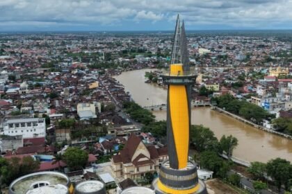 Pemprov Kalsel Siapkan Soft Opening Tugu Pal 0 Kilometer, Diawali Nobar Final Piala Dunia