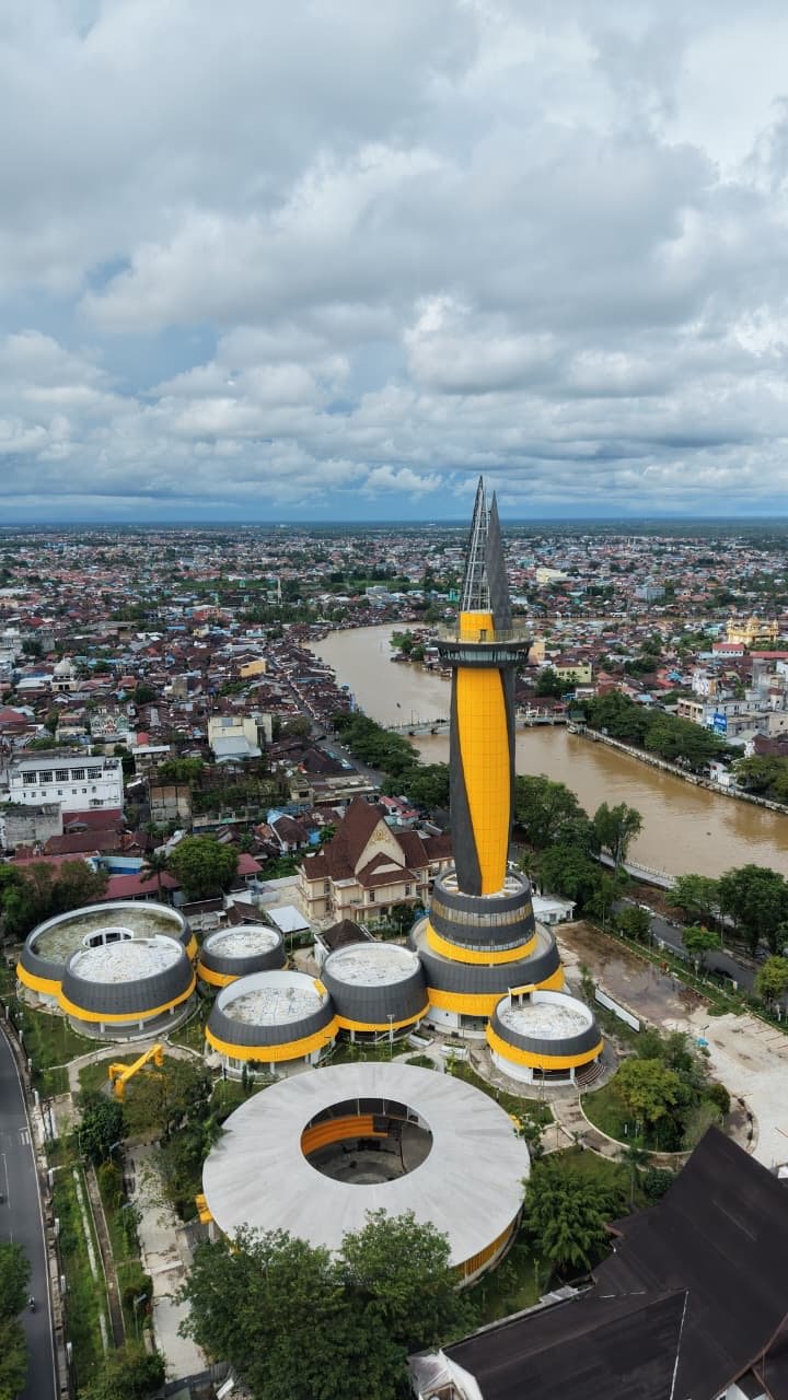 Pemprov Kalsel Siapkan Soft Opening Tugu Pal 0 Kilometer, Diawali Nobar Final Piala Dunia