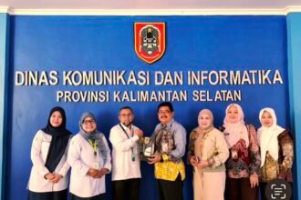 Diskominfo Kalsel Berbagi Pengalaman Strategi Komunikasi Publik dan Kehumasan dengan Poltekkes Kemenkes Banjarmasin