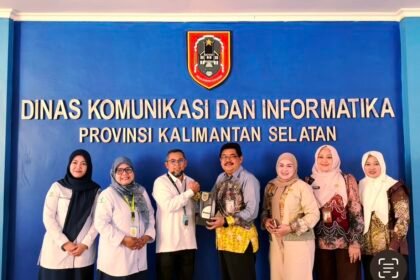 Diskominfo Kalsel Berbagi Pengalaman Strategi Komunikasi Publik dan Kehumasan dengan Poltekkes Kemenkes Banjarmasin