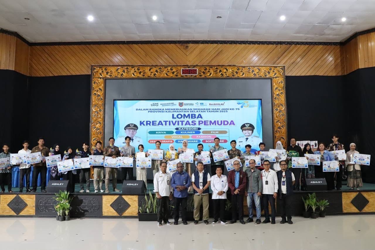Sambut Hari Jadi Kalsel dan HUT RI, Dispora Kalsel Siapkan Lomba Kreativitas Pemuda