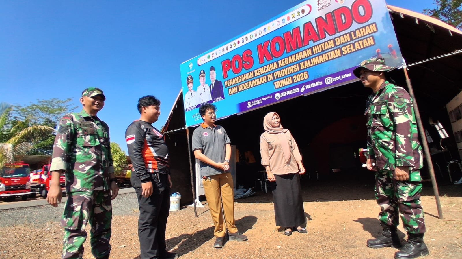 BPBD Kalsel Siapkan 14 Pos Lapangan Karhutla, Lima Pos Difokuskan di Kawasan Bandara