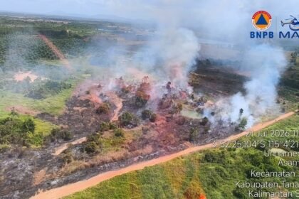 BPBD Kalsel Optimalkan Heli Water Bombing untuk Tangani Karhutla, Prioritaskan Kawasan Bandara