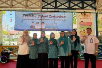 DKP Kalsel Gaungkan GEMARIKAN di Tapin, Tanamkan Budaya Makan Ikan Sejak Usia Dini untuk Cegah Stunting