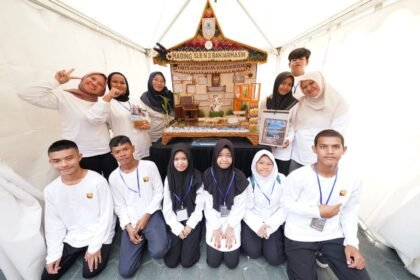 Debut Manis SLB Negeri 3 Banjarmasin di Ajang Lomba Mading 3D Museum Wasaka: Sabet Juara Harapan 1 Berkat Semangat Pantang Menyerah
