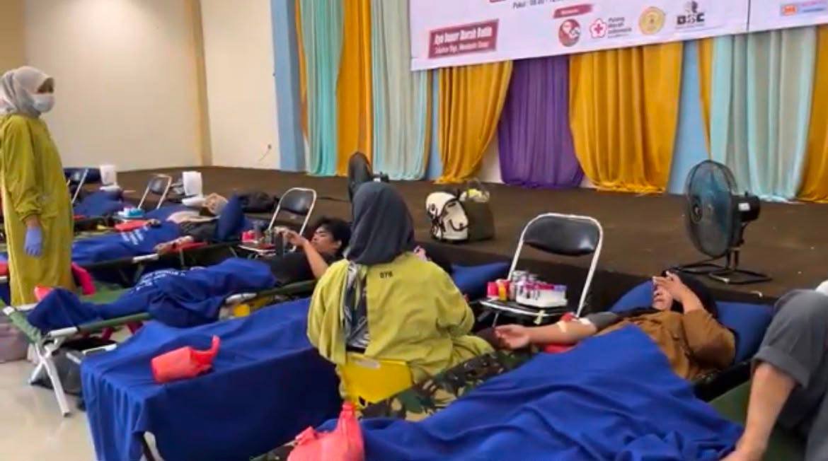 BSC Banjarmasin Himpun 160 Kantong Darah, Ratusan Warga dan Atlet Antusias Ikut Donor