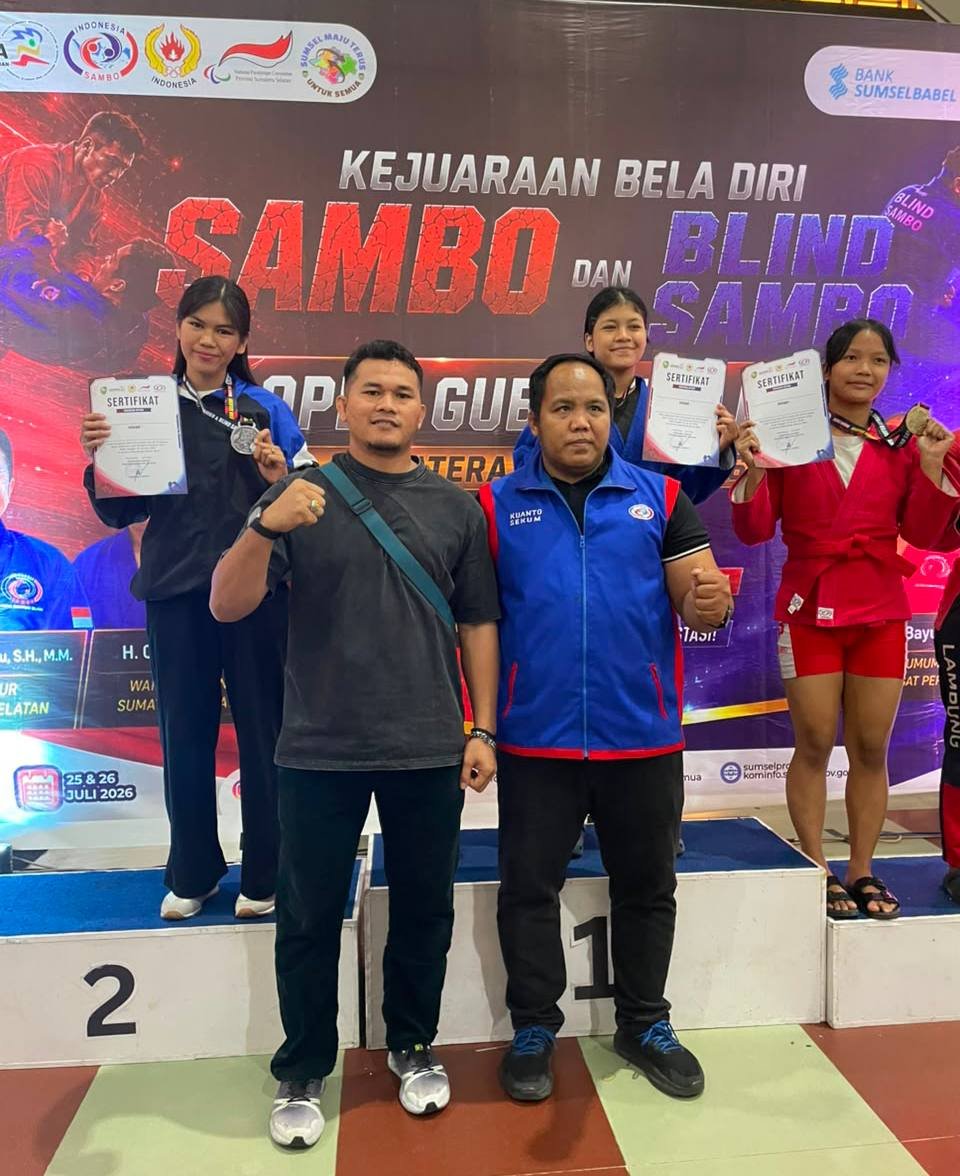 Atlet Pelajar Kalsel Tampil Gemilang, Empat Emas Diraih pada Kejurnas Sambo Sumsel