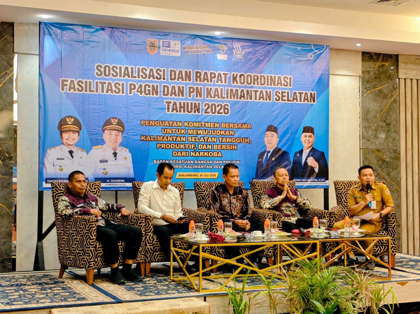 Kesbangpol Kalsel Perkuat Komitmen Bersama Wujudkan Kalimantan Selatan Bersih dari Narkoba