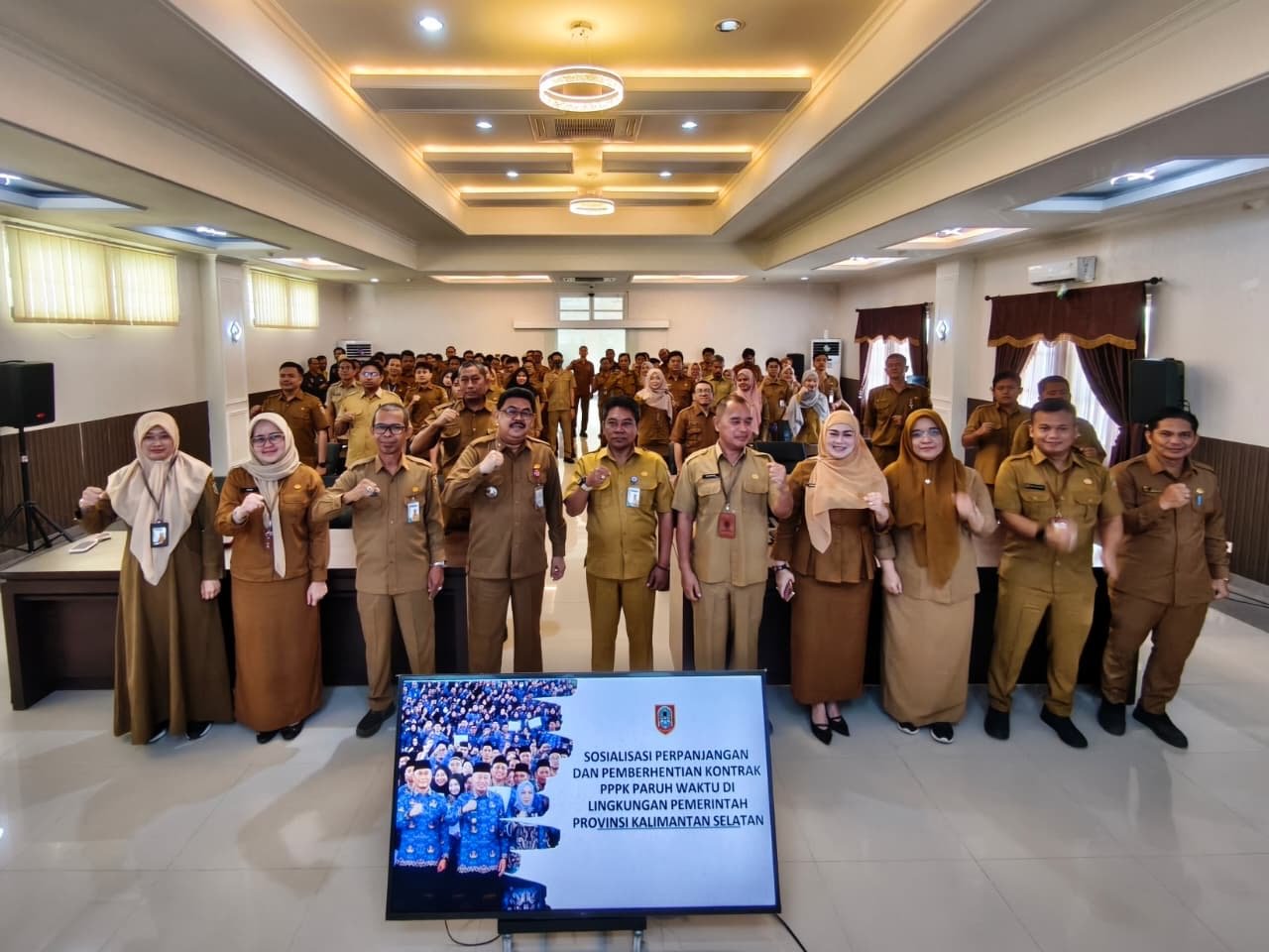 Diskominfo Kalsel Gelar Sosialisasi Evaluasi dan Perpanjangan Kontrak PPPK Paruh Waktu