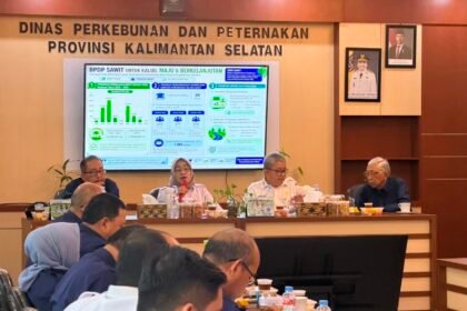 kuatkan Sektor Perkebunan dan Peternakan Daerah, Disbunnak Kalsel Dukung Program KDMP