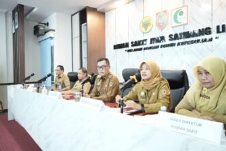 RSJ Sambang Lihum Awali Survei Akreditasi LARS DHP dengan Telusur Dokumen Secara Daring