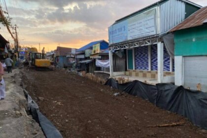 PUPR Kalsel Percepat Perbaikan Jalan Veteran Sungai Lulut, Tahap Penguatan Struktur Tanah Rampung