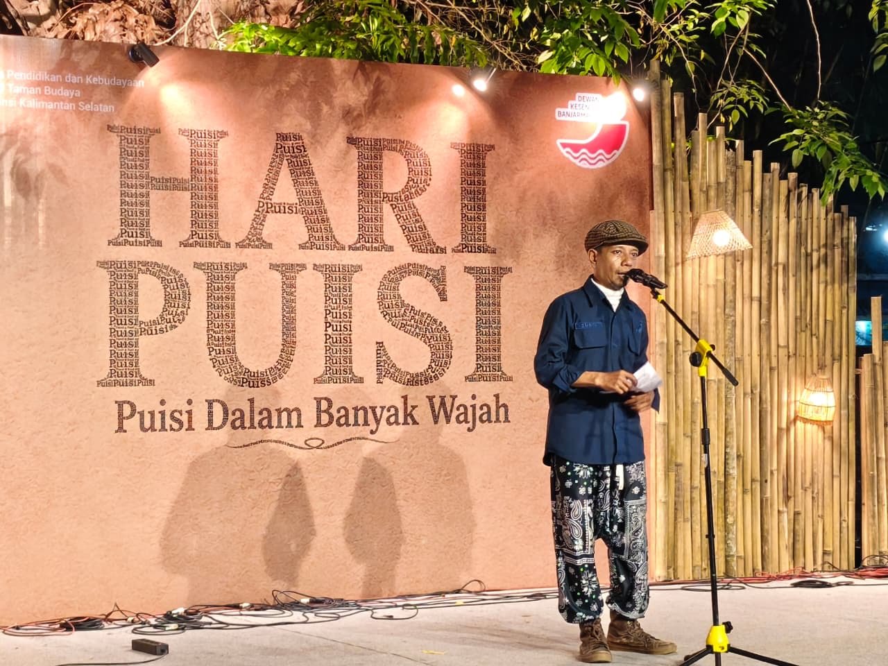 Puisi dalam Banyak Wajah, Taman Budaya Kalsel Hadirkan Ruang Apresiasi Sastra Inklusif Peringati Hari Puisi 2026