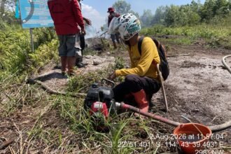 Gerak Cepat Brigade Pengendalian Karhutla Dishut Kalsel, Jinakkan Api di Liang Anggang hingga Tiwingan
