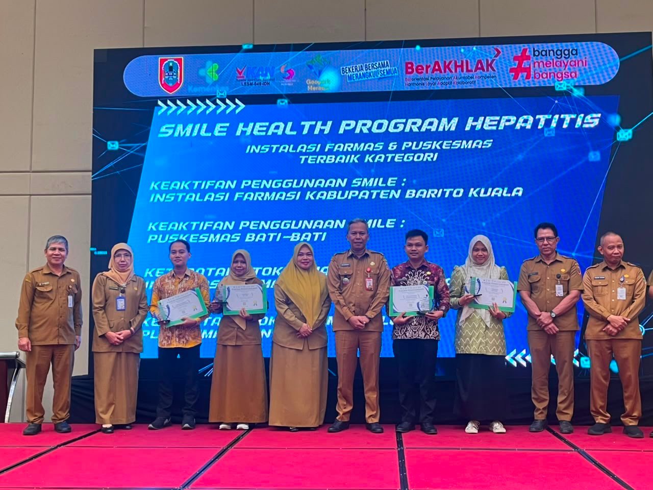 Dinkes Kalsel Evaluasi Implementasi SMILE Health dan SMILE Imunisasi, Perkuat Transformasi Digital Logistik Kesehatan