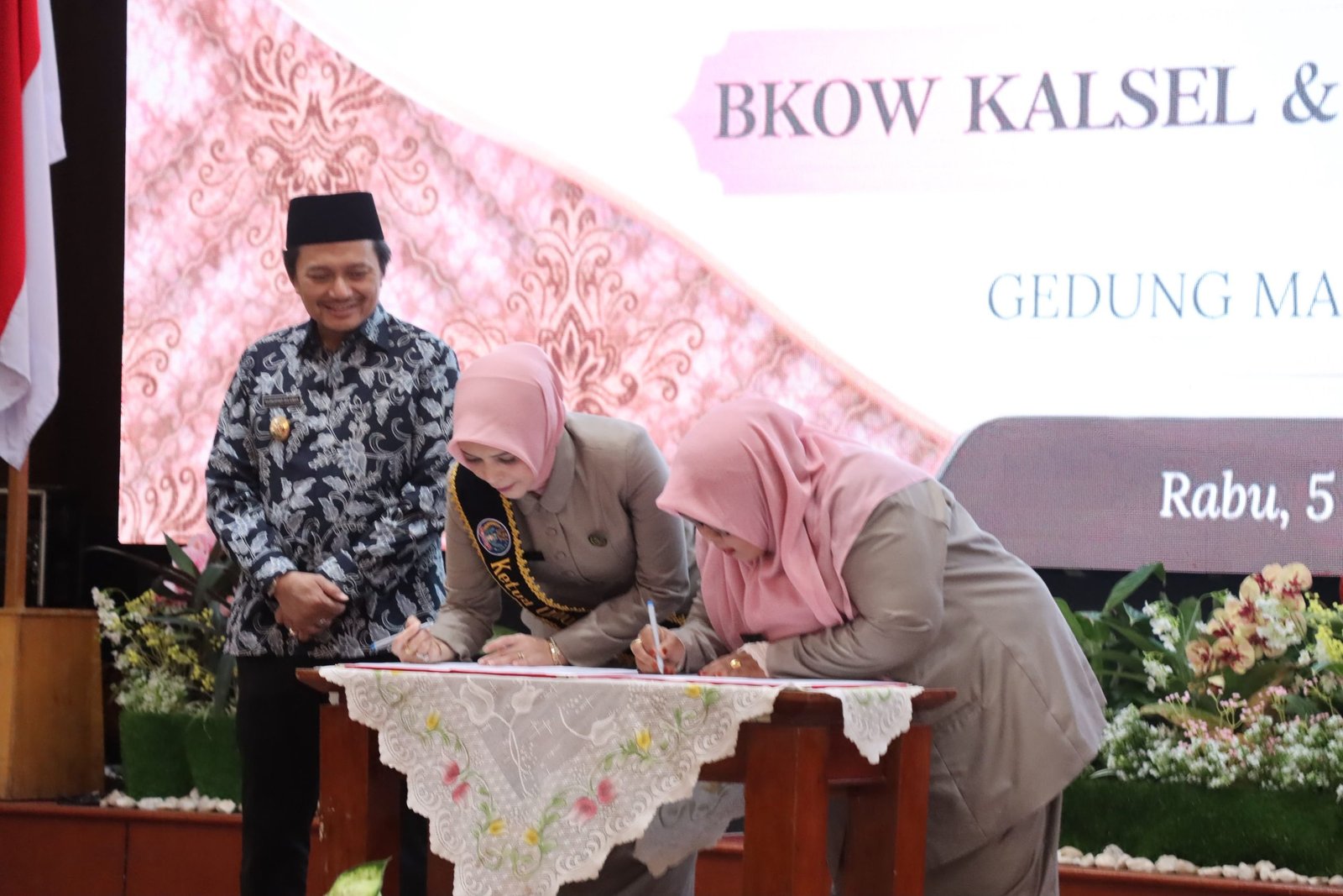 BKOW Kalsel Tunjukkan Komitmen Dukung Pembangunan SDM Melalui Peluncuran Program Bunda Bahagia