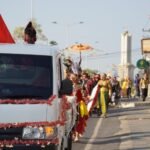 Kenakan Busana Adat Nusantara, Penerima Manfaat PRSPDNF Fajar Harapan Ikuti Jalan Santai Kemerdekaan