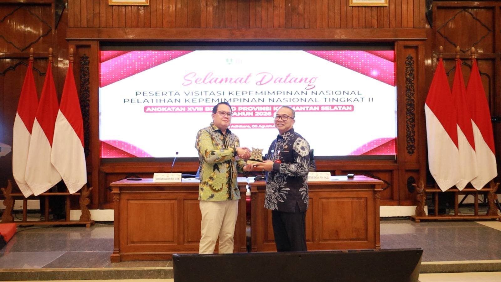 Sekdaprov Kalsel Pimpin Visitasi Kepemimpinan Nasional ke Jawa Timur, Peserta PKN I Pelajari Praktik Terbaik Tata Kelola Pemerintahan