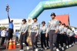 Tiga Tim Dishut Kalsel Ramaikan Lomba Gerak Jalan Harjad Kalsel dan HUT RI